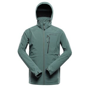 Men's softshell jacket ALPINE PRO HOOR myrtle