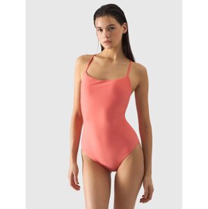 Women's 4F One-Piece Swimsuit - Salmon