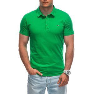 Edoti Men's plain polo shirt