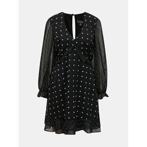 Miss Selfridge's black polka dot dress