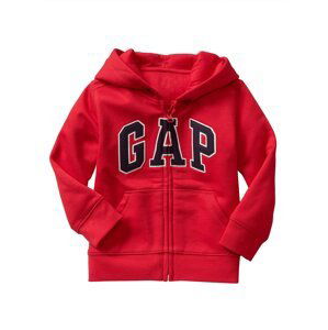 Červená chlapčenská mikina GAP Logo
