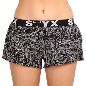 Women's shorts Styx art sports rubber doodle