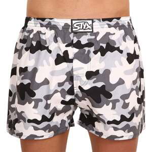Men's boxer shorts Styx art classic rubber camouflage