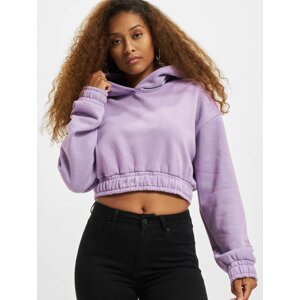 Women's Crop Hoody - Purple