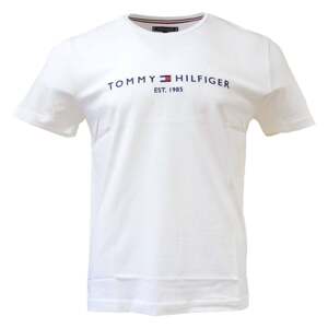 Tričko - TOMMY HILFIGER TOMMY LOGO TEE biele