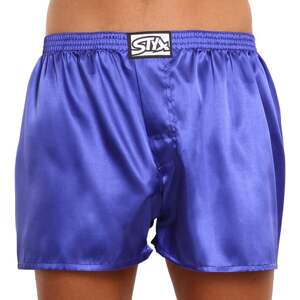 Men's shorts Styx classic rubber satin purple