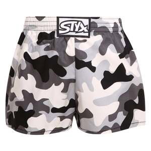 Kids shorts Styx art classic rubber camouflage