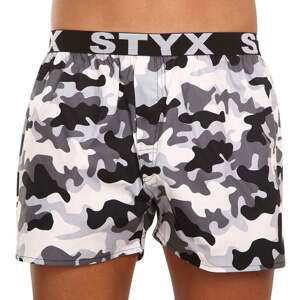 Men's shorts Styx art sports rubber camouflage