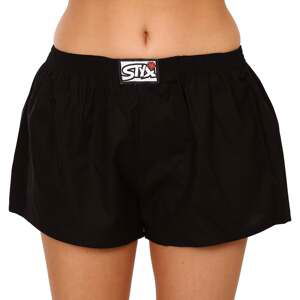 Women's boxer shorts Styx classic elastic black (K960)