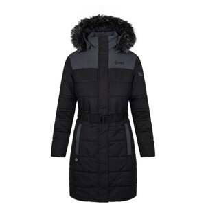 Čierny dámsky zimný kabát Kilpi KETRINA-W