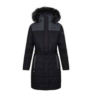 Čierny dámsky zimný kabát Kilpi KETRINA-W