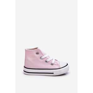 Children's High Sneakers Light Pink Filemon