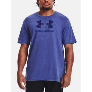 Tričko Under Armour UA WASH TONAL SPORTSTYLE SS-BLU