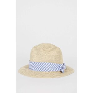 DEFACTO Striped Felt Hat