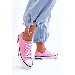 Classic Women's Pink Vegas Low-Top Sneakers