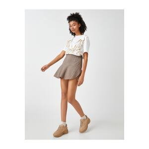 Koton Flared Mini Skirt