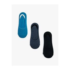 Koton Flattering Socks Set of 3, Multicolor
