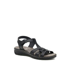 Polaris 158589.Z2FX BLACK Woman Sandals