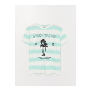 LC Waikiki A comfortable fit with a Crew Neck Printed T-Shirt for Boys.