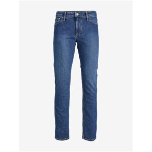 Modré pánske slim fit džínsy Jack & Jones Clark