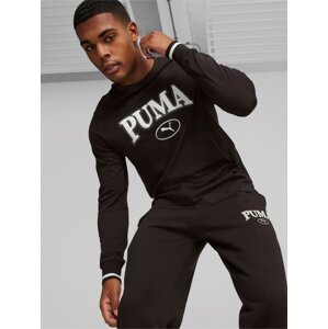 Čierne pánske tričko s dlhým rukávom Puma Squad