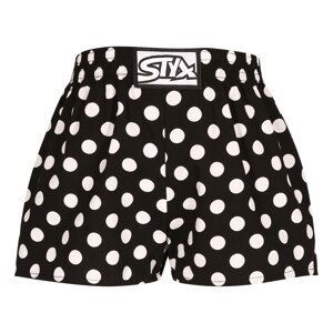 Kids shorts Styx art, classic rubber polka dots