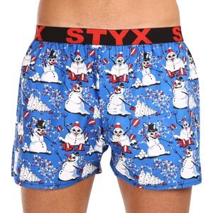 Men's shorts Styx art sports rubber Christmas snowmen