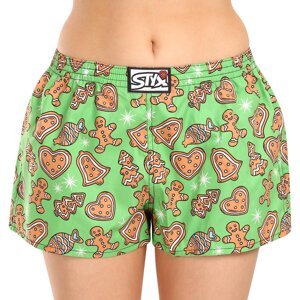 Women's shorts Styx art classic rubber Christmas gingerbread