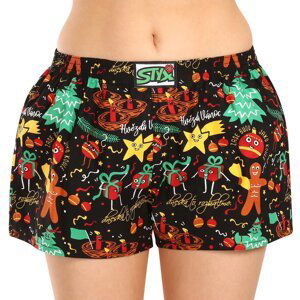 Women's shorts Styx art classic rubber Christmas decorations