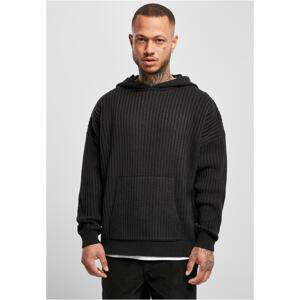 Knitted hood black