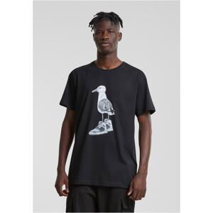 Black Seagull Sneakers T-Shirt