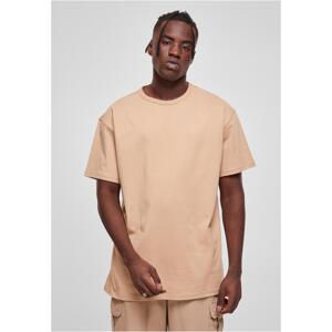 Oversized union T-shirt beige color