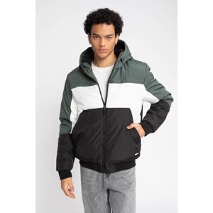 DEFACTO Slim Fit Fleece Lined Puffer Jacket