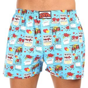 Men's Boxer Shorts Styx Art Classic Rubber Oversized Valentine's Day Couples