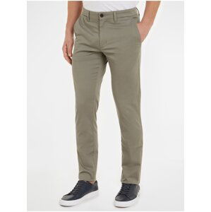 Šedé pánske chino nohavice Tommy Hilfiger Bleecker Chino