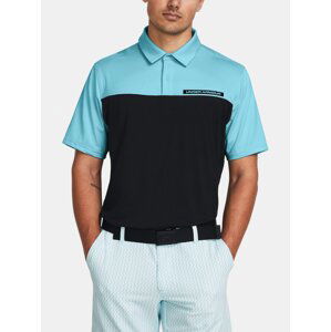 Under Armour T-Shirt UA T2G Color Block Polo-BLK - Men's