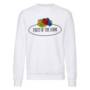 Men's Vintage Set in Sweat Sweatshirt with a large Fruit of the Loom logo