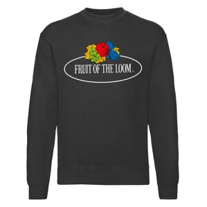 Men's Vintage Set in Sweat Sweatshirt with a large Fruit of the Loom logo