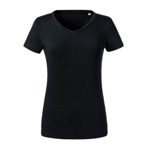 Russell Women's Pure Organic V-Neck T-Shirt