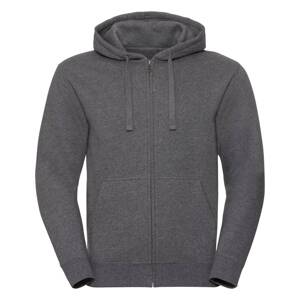 Men's Authentic Melange Zipped Hooded Sweat Russell