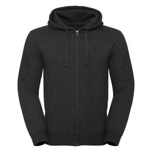 Men's Authentic Melange Zipped Hooded Sweat Russell