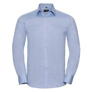 Men's Long Sleeve Herringbone Shirt Russell