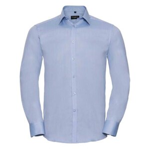 Men's Long Sleeve Herringbone Shirt Russell