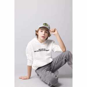 DEFACTO Boy Oversize Fit Hooded Sweatshirt