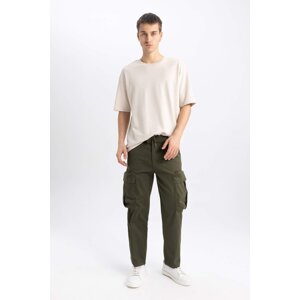 DEFACTO Rustic Loose Fit Cargo Pocket Trousers