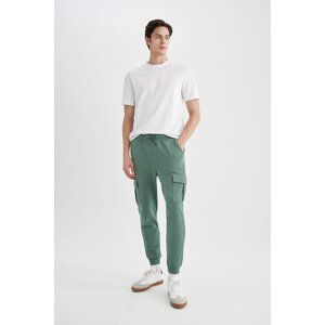 DEFACTO Slim Fit Rib Hem With Cargo Pocket Sweatpants