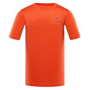 Oranžové pánske športové tričko ALPINE PRO Basik