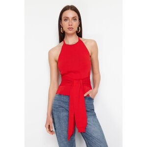 Trendyol Limited Edition Red Knitwear Blouse