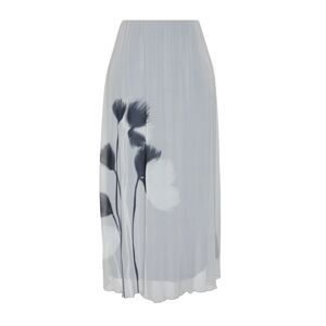 Trendyol X Artificial Wit Multi-Colored Floral Printed Lined Maxi Tulle Skirt