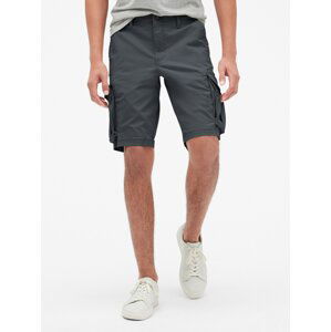 Kraťasy 11" twill cargo shorts with GapFlex Čierna